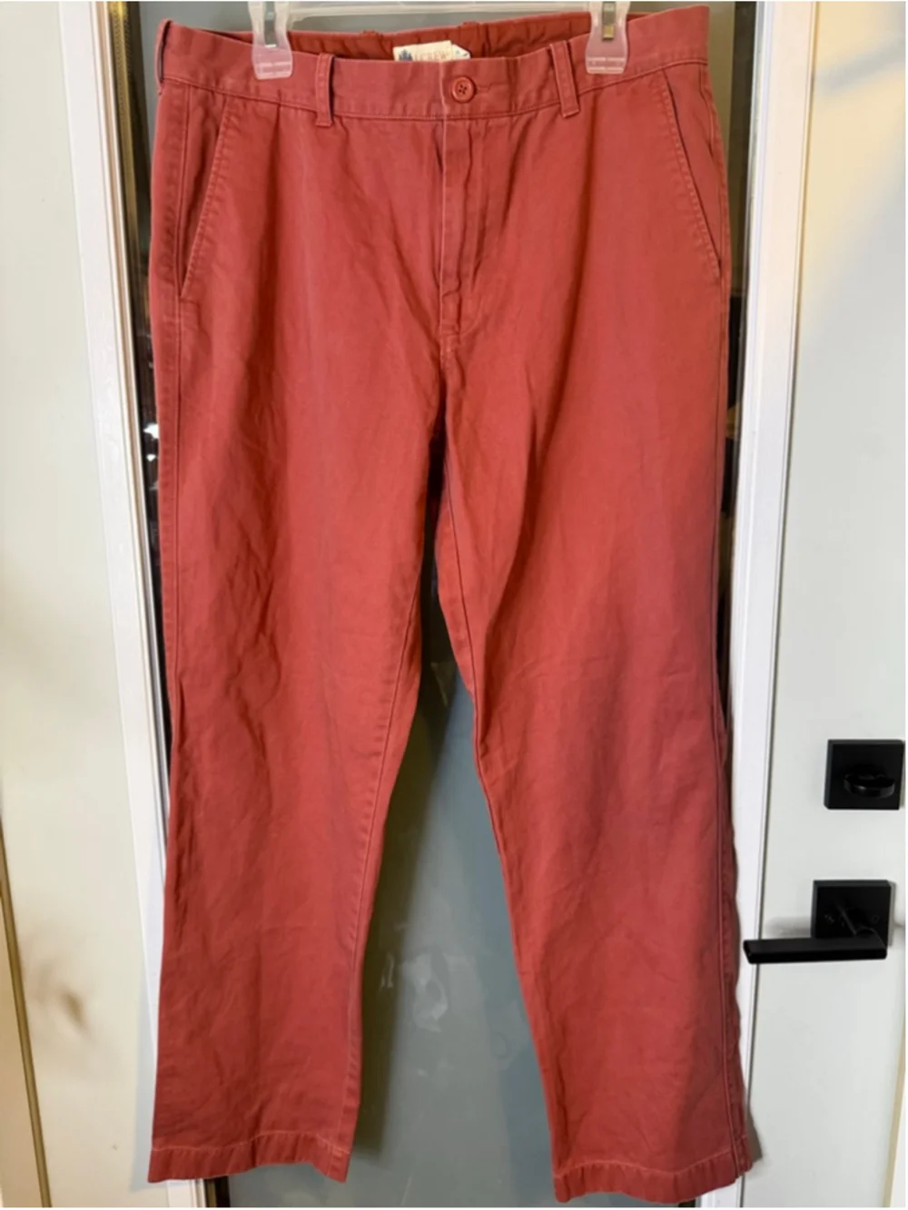 Men's J.Crew Red Chinos & Khakis Waist 34 x 32